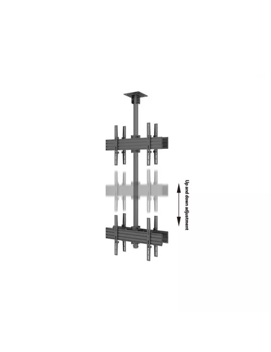 MULTIBRACKETS 3583 Support plafond portrait Multibrackets MBC2U2 Ceiling Mount Pro - 4 écrans 40"-65" VESA Max 600x400