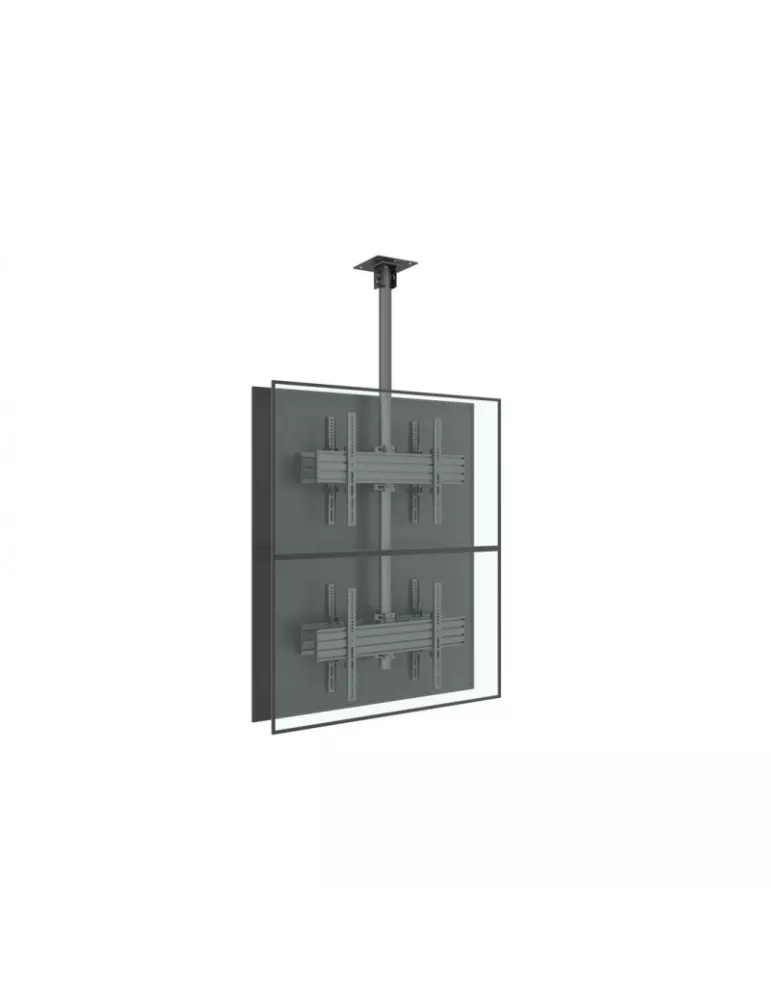 MULTIBRACKETS 3583 Ceiling mount portrait Multibrackets MBC2U2 Ceiling Mount Pro - 4 screens 40 -65  VESA Max 600x400 MULTIBRA
