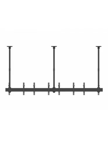MULTIBRACKETS 3484 Deckenhalterung Multibrackets MBC4X1U Ceiling Mount Pro - 4 Monitore 40 -65  VESA Max 600x400 MULTIBRACKETS 2