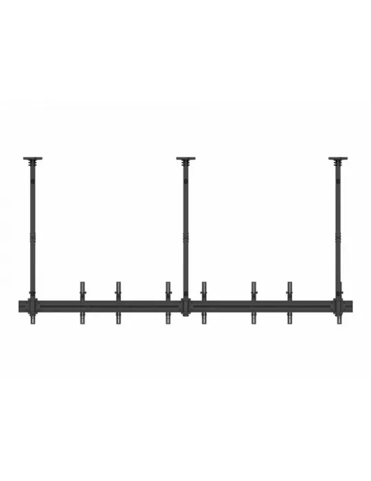MULTIBRACKETS 3484 Support plafond Multibrackets MBC4X1U Ceiling Mount Pro - 4 écrans 40"-65" VESA Max 600x400