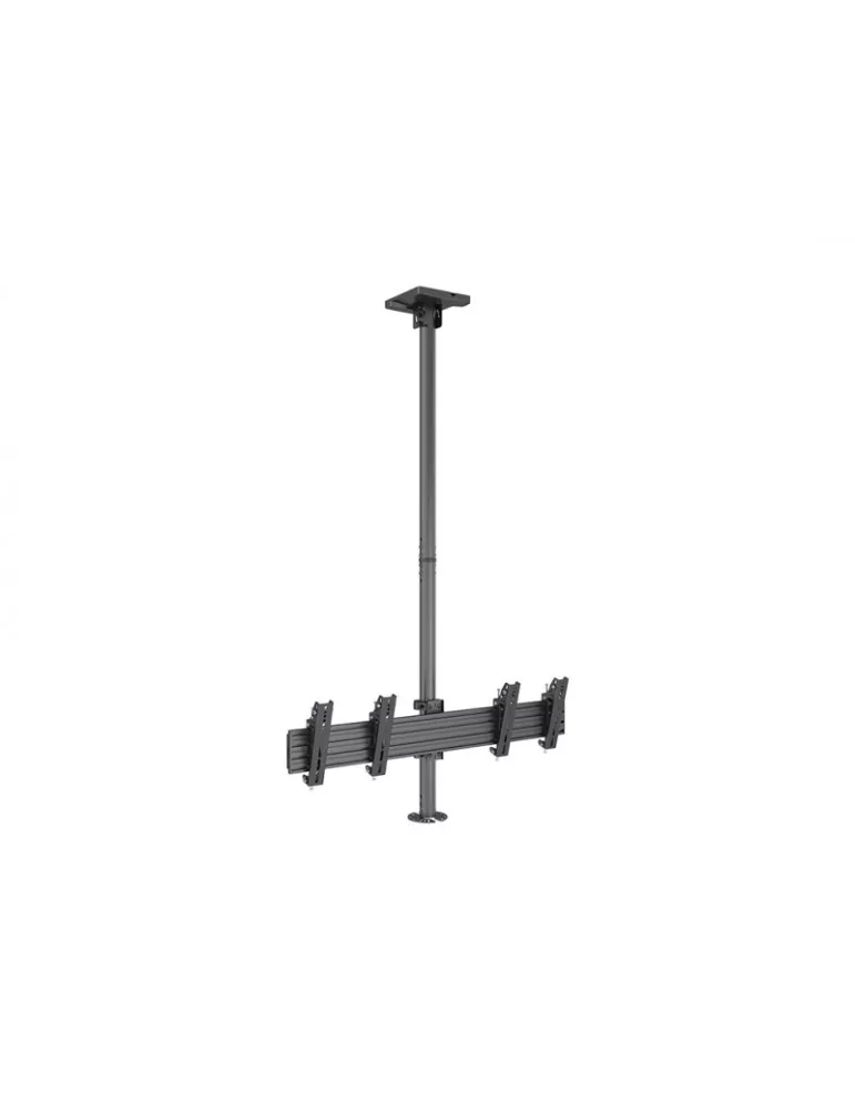 MULTIBRACKETS 6602 Support plafond Multibrackets Ceiling Mount Pro CCTV MBC2X1U - 2 écrans VESA Max 200