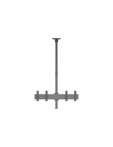 MULTIBRACKETS 6602 Support plafond Multibrackets Ceiling Mount Pro CCTV MBC2X1U - 2 écrans VESA Max 200 2