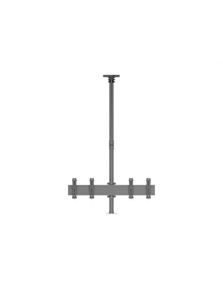 MULTIBRACKETS 6602 Support plafond Multibrackets Ceiling Mount Pro CCTV MBC2X1U - 2 écrans VESA Max 200