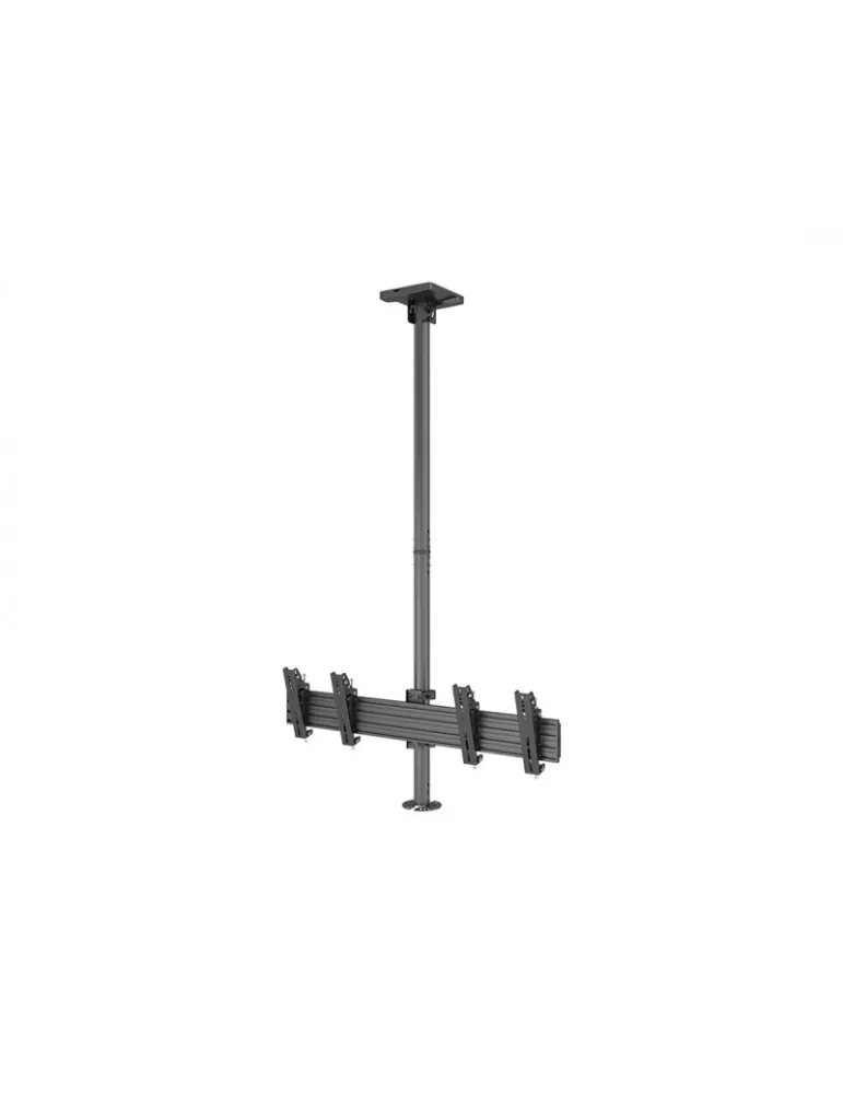 MULTIBRACKETS 6602 Support plafond Multibrackets Ceiling Mount Pro CCTV MBC2X1U - 2 écrans VESA Max 200