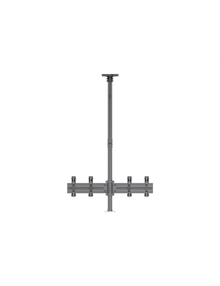 MULTIBRACKETS 6602 Support plafond Multibrackets Ceiling Mount Pro CCTV MBC2X1U - 2 écrans VESA Max 200