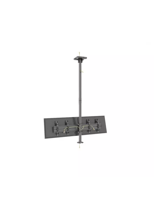MULTIBRACKETS 6602 Support plafond Multibrackets Ceiling Mount Pro CCTV MBC2X1U - 2 écrans VESA Max 200