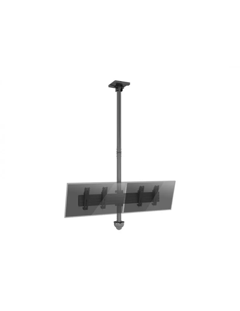 MULTIBRACKETS 6602 Support plafond Multibrackets Ceiling Mount Pro CCTV MBC2X1U - 2 écrans VESA Max 200