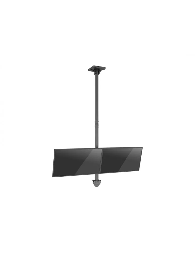 MULTIBRACKETS 6602 Support plafond Multibrackets Ceiling Mount Pro CCTV MBC2X1U - 2 écrans VESA Max 200