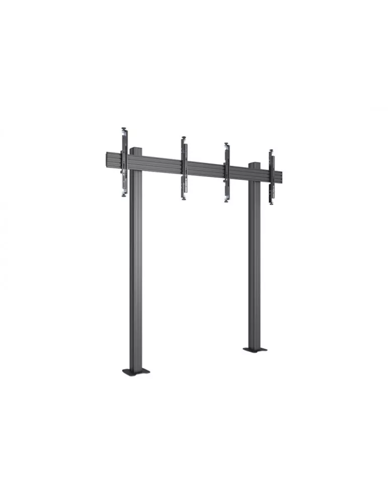 MULTIBRACKETS 3397 Support sol a fixer Multibrackets Floormount Column Pro 2x1 MBFM2x1U 180 - 2 écrans 32-65" VESA Max 400x400