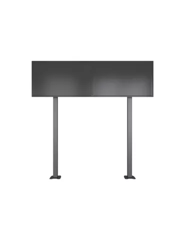 MULTIBRACKETS 3397 Multibrackets Columna de montaje flotante Pro 2x1 MBFM2x1U 180 - 2 pantallas 32-65  VESA Máx 400x400 MULTIB 2