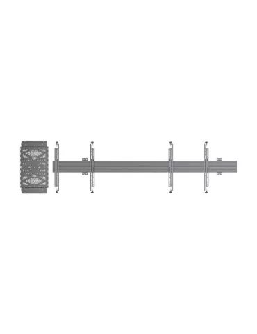 MULTIBRACKETS 4349 Multibrackets Wallmount MBW2U Media Storage - VESA Max 600x400 MULTIBRACKETS MUL4349 | MusicGoodDeal 2