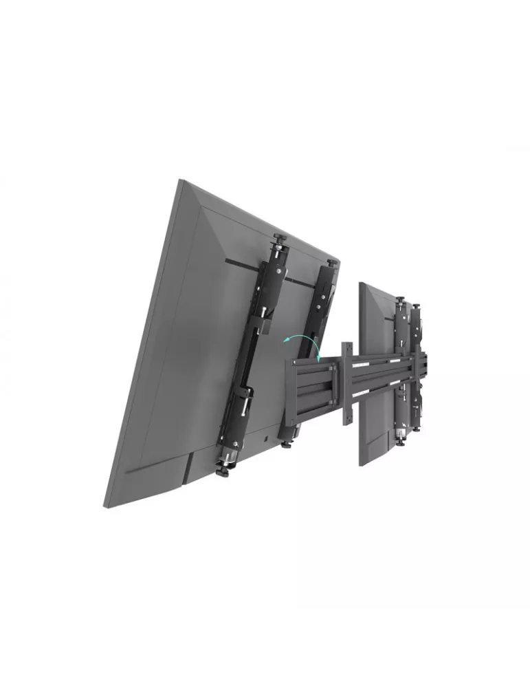 MULTIBRACKETS 4349 Wandhalterung mit Medienspeicher Multibrackets Wallmount MBW2U Media Storage - VESA Max 600x400 MULTIBRACKE