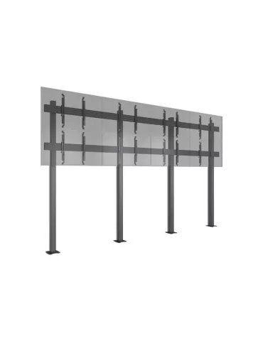 MULTIBRACKETS 3618 Support sol a fixer pour mur vidéo Multibrackets Floormount Column Pro 4x2 MBFM4x2U 270 - 8 écrans 32-65" VE 2