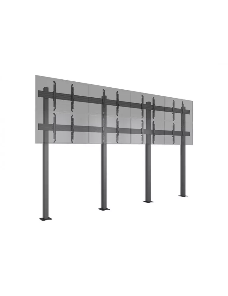 MULTIBRACKETS 3618 Soporte de suelo para videowall Multibrackets Columna de montaje flotante Pro 4x2 MBFM4x2U 270 - 8 pantalla