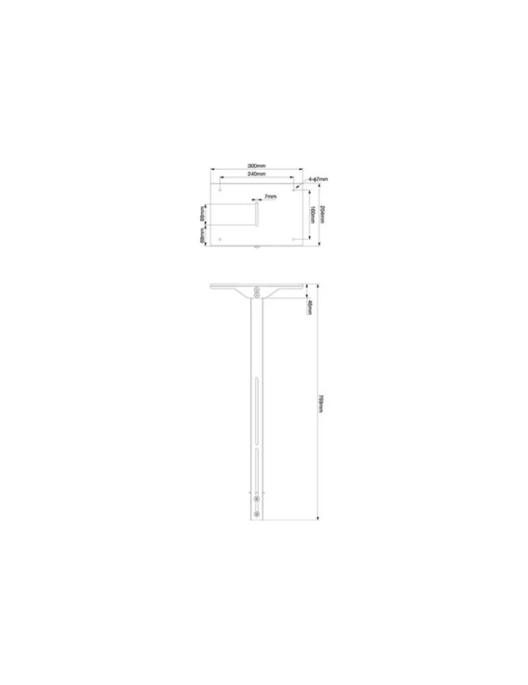 MULTIBRACKETS 2371 Support caméra inclinable Multibrackets Tilt & Roll Camera Holder