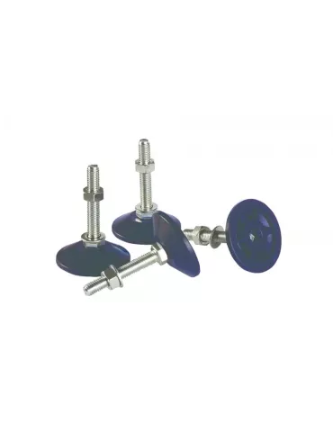 EDBAK WWTRRF1CB Juego de 4 pies giratorios RF1 con soporte de goma EDBAK EDBWWTRRF1CB | MusicGoodDeal 2
