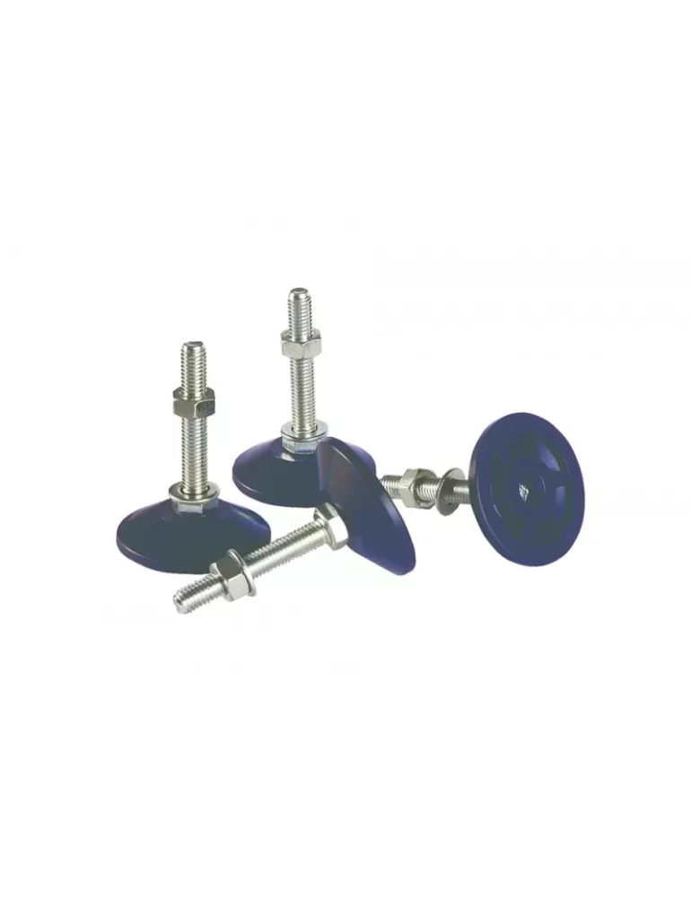 EDBAK WWTRRF1CB 4er-Set Schwenkfüße RF1 mit Gummiauflage EDBAK EDBWWTRRF1CB | MusicGoodDeal