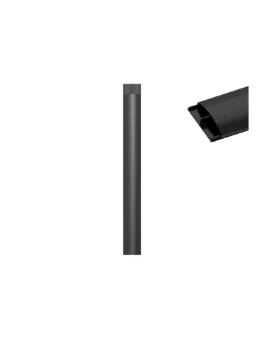 MULTIBRACKETS 3855 Cubrecables Multibrackets Super Slim Negro - 75mm A - 1100mm L MULTIBRACKETS MUL3855 | MusicGoodDeal