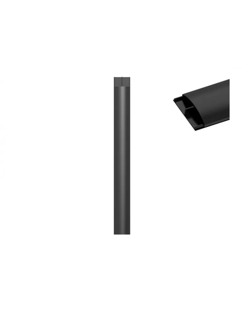 MULTIBRACKETS 3855 Cache-câble Multibrackets Cable Cover Super Slim Noir - 75mm W - 1100mm L