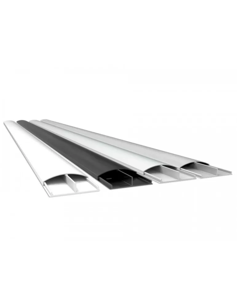 MULTIBRACKETS 3855 Cubrecables Multibrackets Super Slim Negro - 75mm A - 1100mm L MULTIBRACKETS MUL3855 | MusicGoodDeal