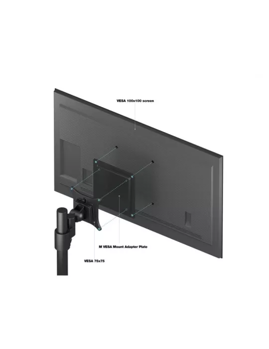MULTIBRACKETS 2888 Plaque extension adaptateur VESA Multibrackets VESA Mount Adapter Plate Vesa Max 100x100
