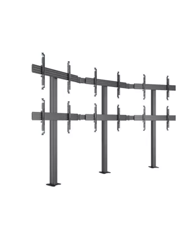 MULTIBRACKETS 4639 Soporte de suelo para videowall Multibrackets Video Wall Floormount MBFMC3x2U - 6 pantallas 32-65  VESA Max