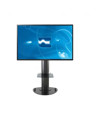 EUROMET 16300 Fixed floor stand SLIDE Vesa Max 600x400 screen EUROMET EUR16300 | MusicGoodDeal