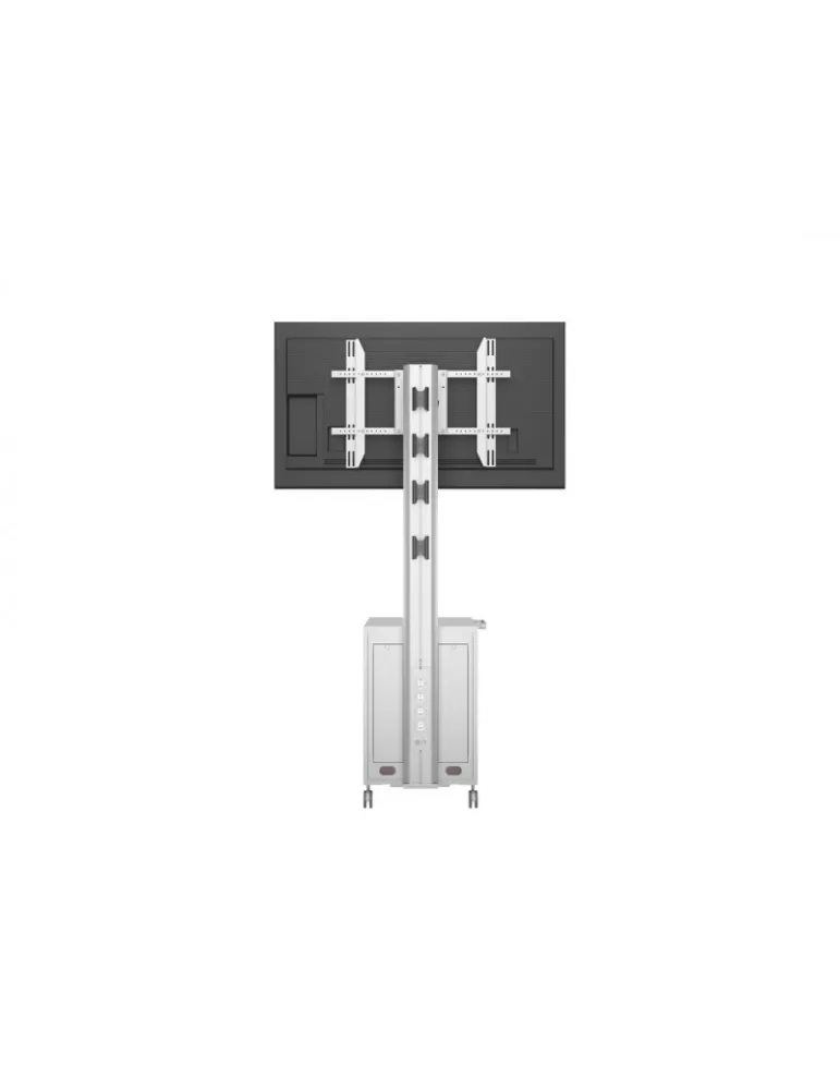 MULTIBRACKETS 7754 Support mobile Multibrackets Public Display Stand 180 Dual MediaBox4 Silver - screen 40 -75  VESA 800x400 M