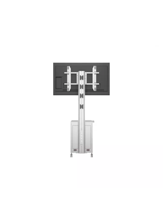 MULTIBRACKETS 7754 Support mobile Multibrackets Public Display Stand 180 Dual MediaBox4 Silver - screen 40 -75  VESA 800x400 M