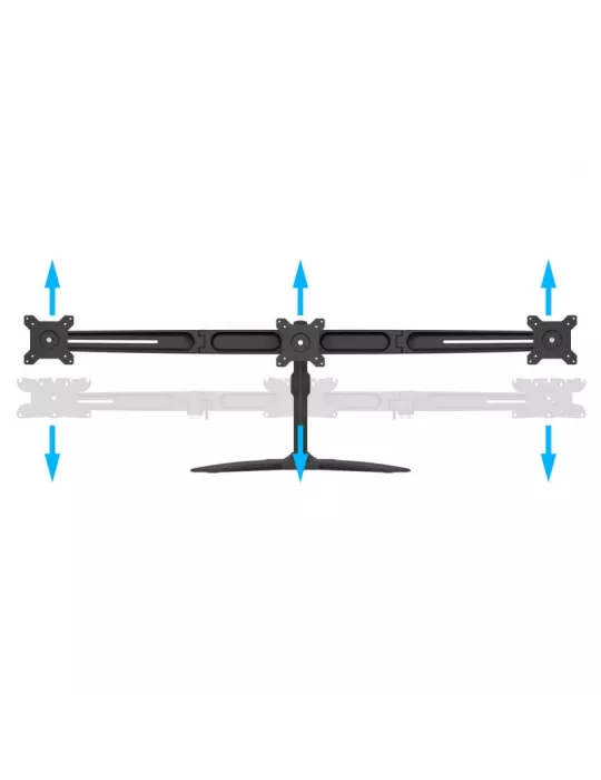 MULTIBRACKETS 4999 Tischhalterung Multibrackets VESA Desktopmount Triple Arm - 15 -24 -Bildschirm Vesa Max 100x100 MULTIBRACKE