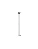 MULTIBRACKETS 1553 Soporte de techo para Multibrackets Pro Series Placa de conexión de tubos de 1500 mm Pequeña Negra MULTIBRA