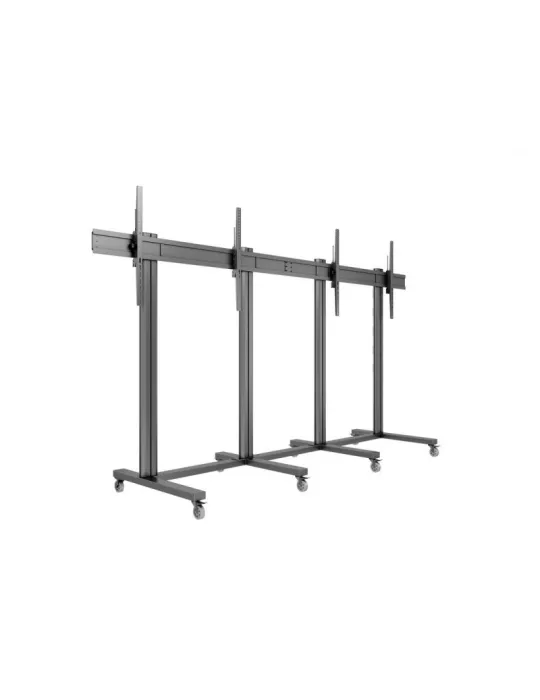 MULTIBRACKETS 3026 Mobiler Ständer Multibrackets Public Display Stand 210 Dual Black - 2 Bildschirme 70 -110  VESA Max 1200x90