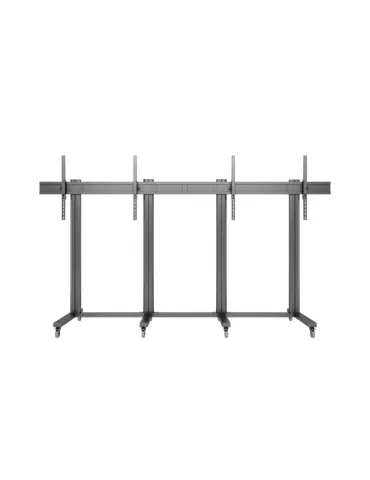 MULTIBRACKETS 3026 Soporte móvil Multibrackets Public Display Stand 210 Dual Negro - 2 pantallas 70 -110  VESA Max 1200x900 MU 2