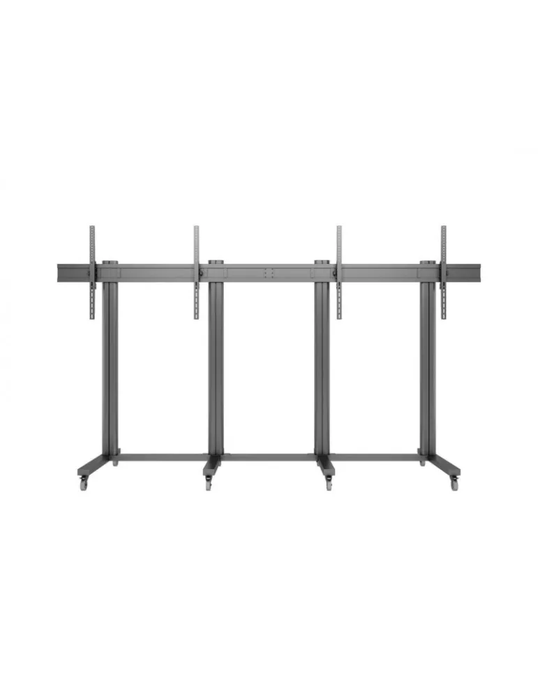 MULTIBRACKETS 3026 Soporte móvil Multibrackets Public Display Stand 210 Dual Negro - 2 pantallas 70 -110  VESA Max 1200x900 MU
