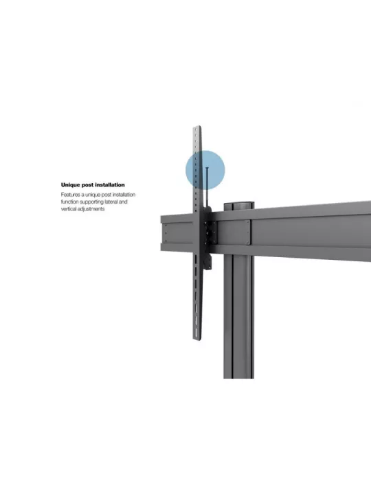 MULTIBRACKETS 3026 Soporte móvil Multibrackets Public Display Stand 210 Dual Negro - 2 pantallas 70 -110  VESA Max 1200x900 MU