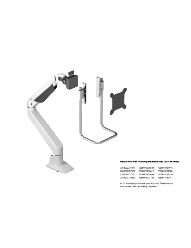 MULTIBRACKETS 2574 Poignée pour support ecran Multibrackets Gas Lift Arm Handle