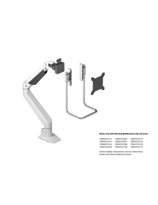 MULTIBRACKETS 2574 Poignée pour support ecran Multibrackets Gas Lift Arm Handle