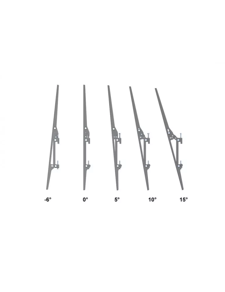 MULTIBRACKETS 4561 Deckenhalterung Multibrackets Ceilingmount Pro LG 110UM5J Tilt - 2 Leinwände 110  VESA Max 1600x600 MULTIBR