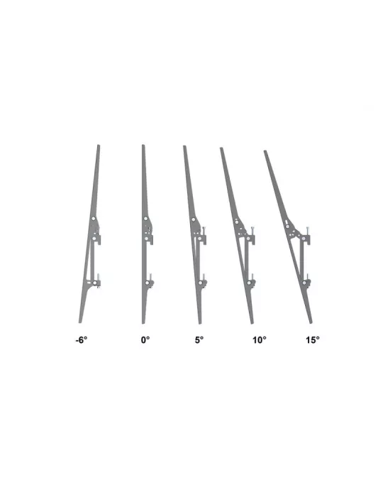 MULTIBRACKETS 4561 Ceiling mount Multibrackets Ceiling mount Pro LG 110UM5J Tilt - 2 screens 110  VESA Max 1600x600 MULTIBRACK