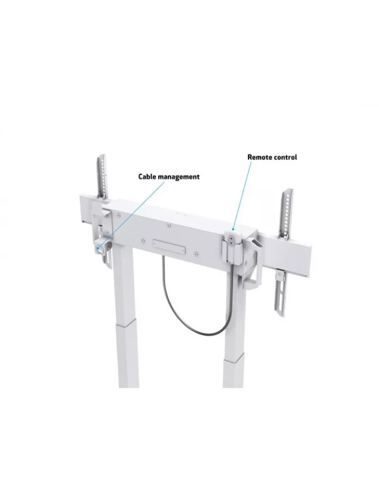 MULTIBRACKETS 9097 FloorBase Flip2 motorized floor stand 42  - 100  screen - Load 120kg Vesa Max 800x400 MULTIBRACKETS MUL9097