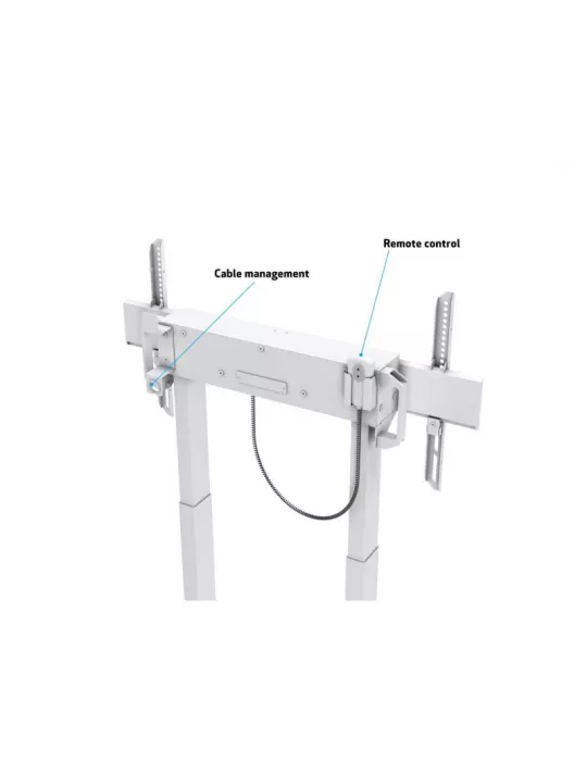 MULTIPISTAS 9097 FloorBase Soporte de suelo motorizado Flip2 Pantalla de 42  - 100  - Carga 120kg Vesa Max 800x400 MULTIBRACKE
