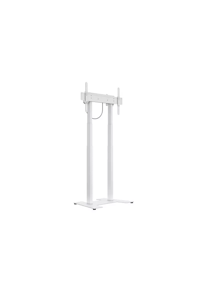MULTIBRACKETS 8571 Motorisierter Bodenständer Weiß FloorBase für 37  - 90  Bildschirm Tragkraft 60kg Vesa Max 600x400 MULTIBRA