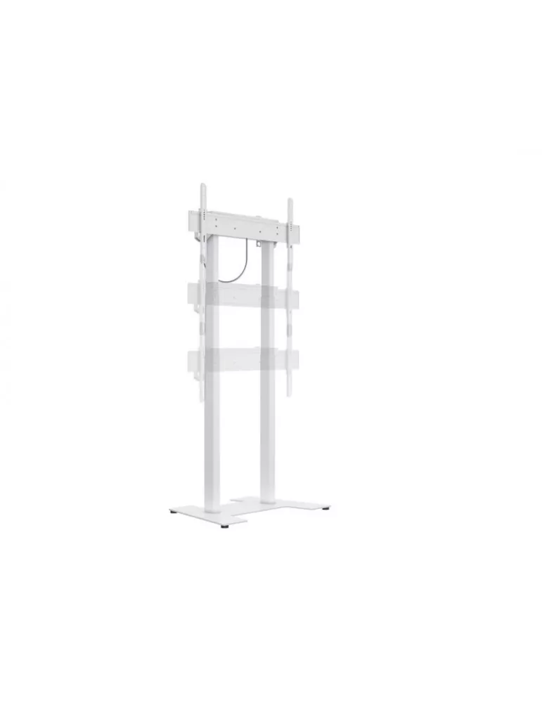 MULTIBRACKETS 8571 Soporte de suelo motorizado Blanco Base de suelo para pantallas de 37  - 90  capacidad de carga 60kg Vesa M