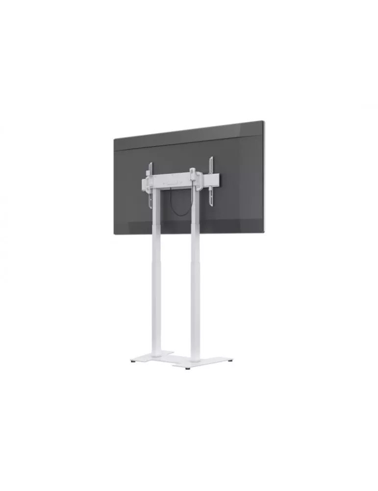 MULTIBRACKETS 8571 Support de sol motorisé Blanc  FloorBase pour écran de 37" - 90" charge supportée 60kg Vesa Max 600x400