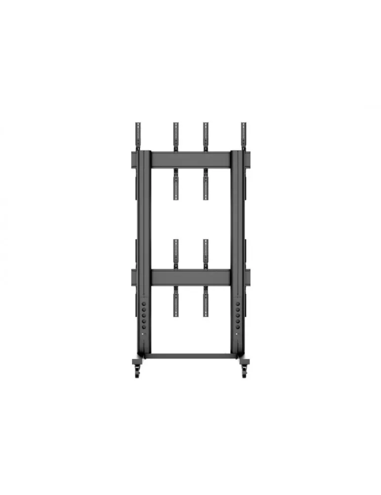MULTIBRACKETS 1817 Support mobile mode portrait Multibrackets Public Video Wall Stand - 4 écrans 40"-55" VESA Max 800x400