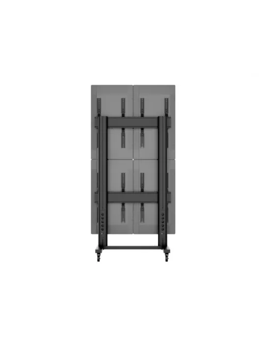 MULTIBRACKETS 1817 Mobiler Ständer Porträtmodus Multibrackets Public Video Wall Stand - 4 Bildschirme 40 -55  VESA Max 800x400