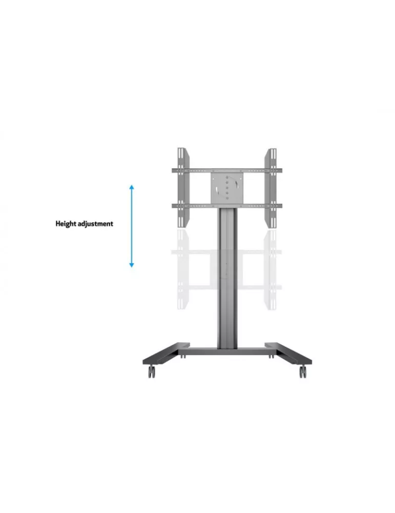 MULTIBRACKETS 6269 Support mobile inclinable Multibrackets Public Display Stand 145 HD Single Black - écran 40"-80" VESA Max 80