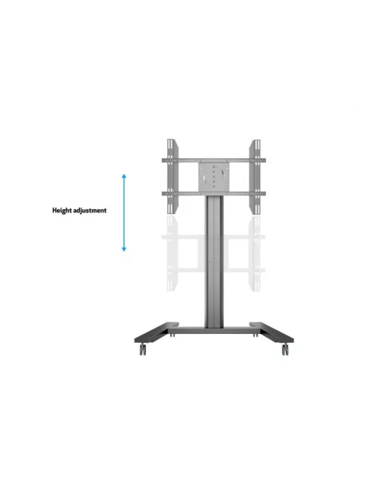 MULTIBRACKETS 6269 Support mobile inclinable Multibrackets Public Display Stand 145 HD Single Black - écran 40"-80" VESA Max 80