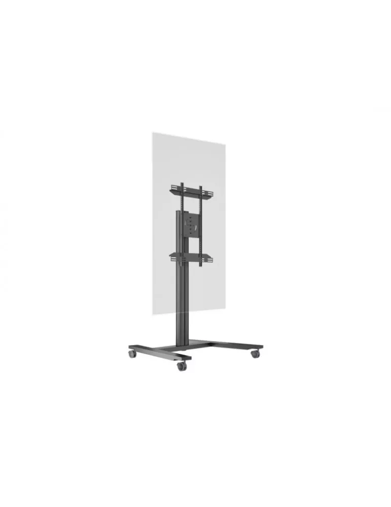 MULTIBRACKETS 6269 Support mobile inclinable Multibrackets Public Display Stand 145 HD Single Black - écran 40"-80" VESA Max 80
