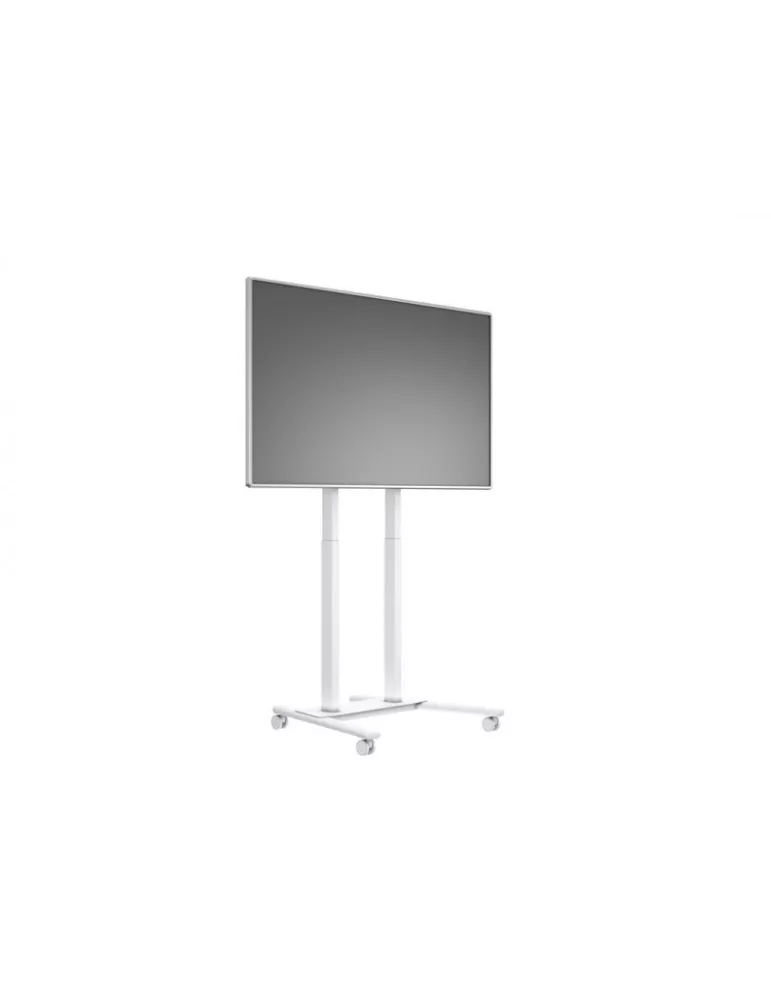 MULTIBRACKETS 6768 Support mobile motorisé Blanc  FloorStand pour écran de 37" - 90" charge supportée 60kg Vesa Max 600x400
